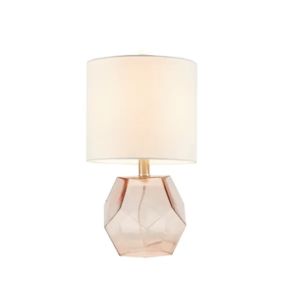 Pink Glass Stella Table Lamp-Kirkland's Home Clearance