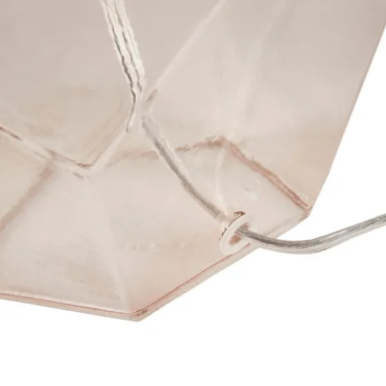 Pink Glass Stella Table Lamp-Kirkland's Home Clearance