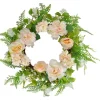 Pink Roses, Hydrangeas, And Peonies Wreath-Kirkland's Home Cheap