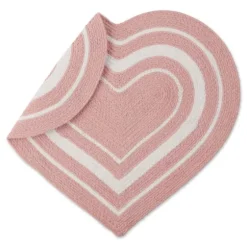 Pink Striped Heart Pet Bowl Mat-Kirkland's Home Cheap