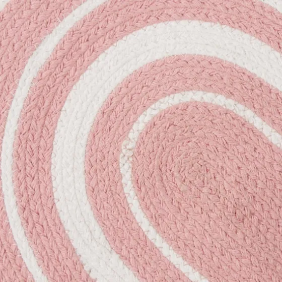 Pink Striped Heart Pet Bowl Mat-Kirkland's Home Cheap