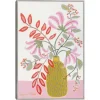 Pink Table Framed Canvas Art Print-Kirkland's Home Clearance