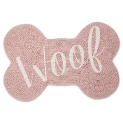 Pink Woof Bone Pet Bowl Mat-Kirkland's Home Best Sale