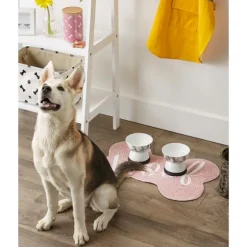 Pink Woof Bone Pet Bowl Mat-Kirkland's Home Best Sale