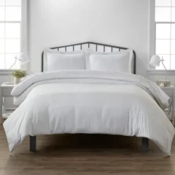 Pinstripe 3-Pc. Queen Duvet Cover Set-Kirkland's Home Cheap