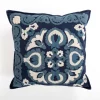 Pippa Embroidered Denim Pillow-Kirkland's Home Clearance