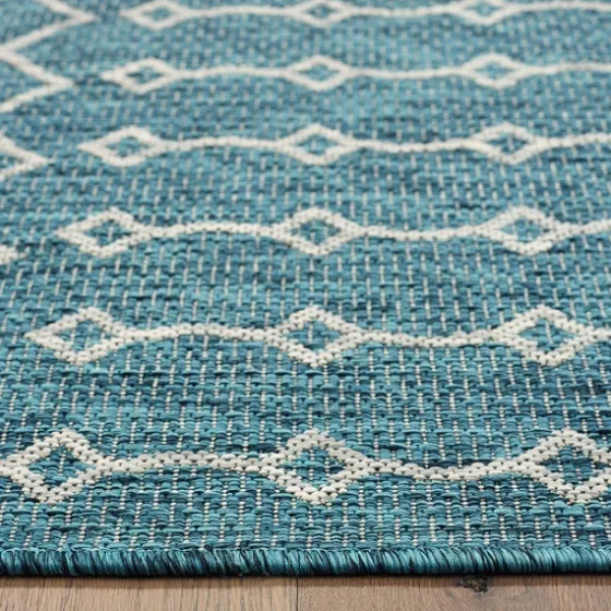 Placid Portico Sun Shower Outdoor Area Rug, 5X8-Kirkland's Home Online