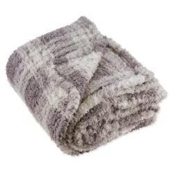 Plaid Plush Throw-Kirkland's Home Best Sale