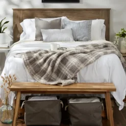 Plaid Plush Throw-Kirkland's Home Best Sale