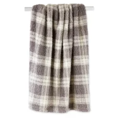 Plaid Plush Throw-Kirkland's Home Best Sale