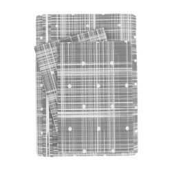 Plaid Polka Dot 2-Pc. Twin Duvet Cover Set-Kirkland's Home Cheap