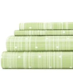 Plaid Polka Dot 3-Pc. Twin Sheet Set-Kirkland's Home Best
