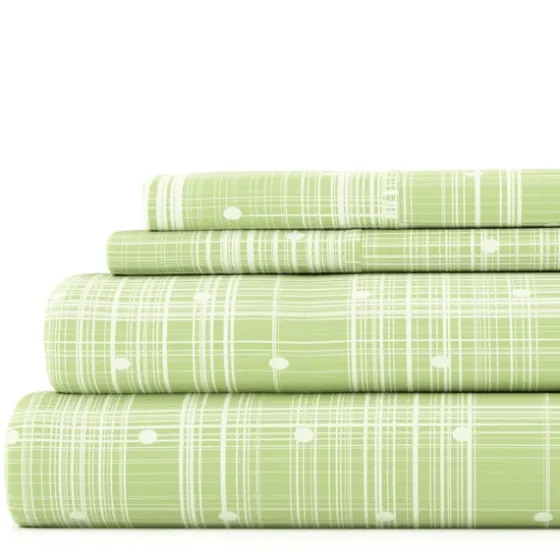 Plaid Polka Dot 3-Pc. Twin Sheet Set-Kirkland's Home Best