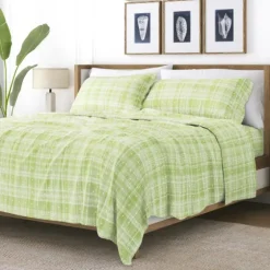Plaid Polka Dot 3-Pc. Twin Sheet Set-Kirkland's Home Best