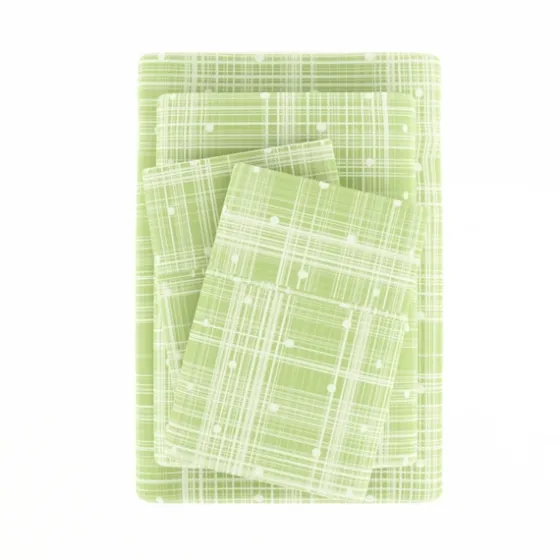Plaid Polka Dot 3-Pc. Twin Sheet Set-Kirkland's Home Best