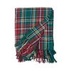 Plaid Red Green Black Yellow Throw Blanket-Kirkland's Home New