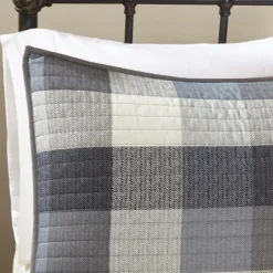 Plaid Reversible 6-Pc. Full/Queen Coverlet Set-Kirkland's Home Best Sale