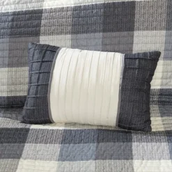 Plaid Reversible 6-Pc. Full/Queen Coverlet Set-Kirkland's Home Best Sale