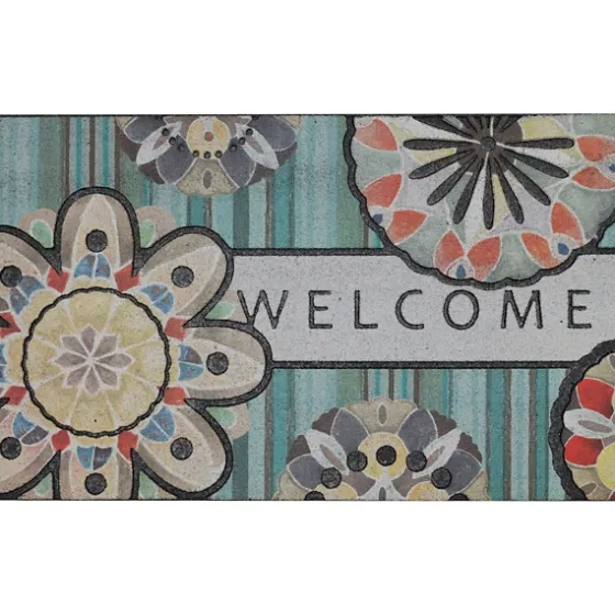 Playful Medallion Welcome Doormat-Kirkland's Home Shop