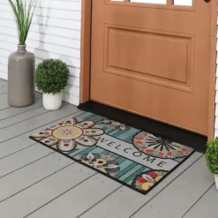 Playful Medallion Welcome Doormat-Kirkland's Home Shop