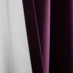 Plum Absolute Blackout Curtain Panel Set, 84 In.-Kirkland's Home Cheap