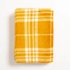 Plush Ochre Plaid Throw-Kirkland's Home Online