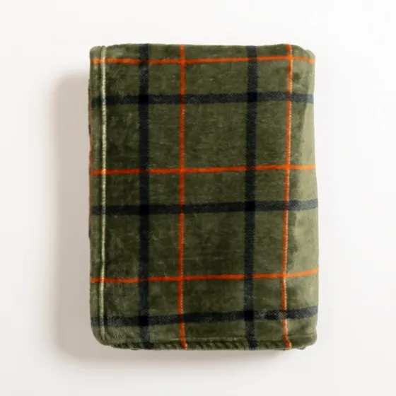 Plush Plaid Throw-Kirkland's Home Shop