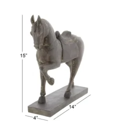 Polystone Prancing Horse Statue-Kirkland's Home Outlet