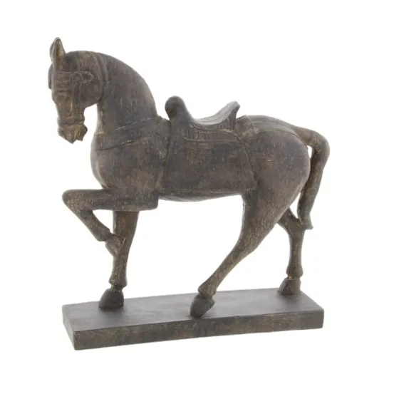 Polystone Prancing Horse Statue-Kirkland's Home Outlet