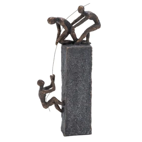 Polystone Rock Climber Sculpture-Kirkland's Home Cheap