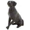 Polystone Sitting Labrador Statue-Kirkland's Home New