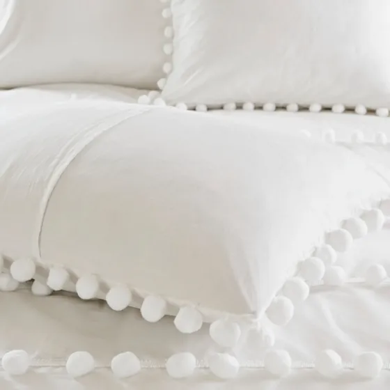 Pom Pom California King 3-Pc. Comforter Set-Kirkland's Home Fashion