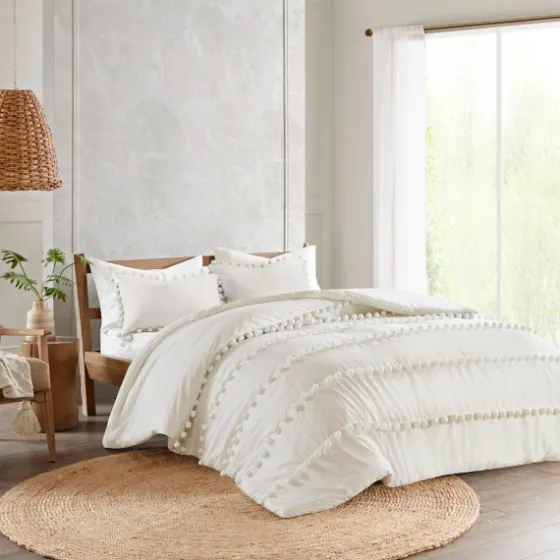 Pom Pom Full/Queen 3-Pc. Comforter Set-Kirkland's Home New