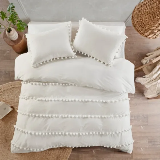 Pom Pom Full/Queen 3-Pc. Comforter Set-Kirkland's Home New