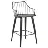 Poplar Wood Swivel Counter Stool-Kirkland's Home Hot