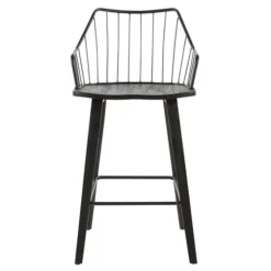 Poplar Wood Swivel Counter Stool-Kirkland's Home Hot