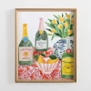 Popping Champagne Bottles Framed Art Print-Kirkland's Home Fashion
