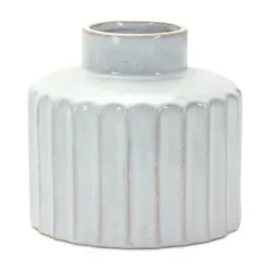 Porcelain Ribbed Vases, Set Of 2-Kirkland's Home Shop