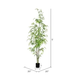 Potted Bamboo Tree, 5 Ft.-Kirkland's Home Outlet