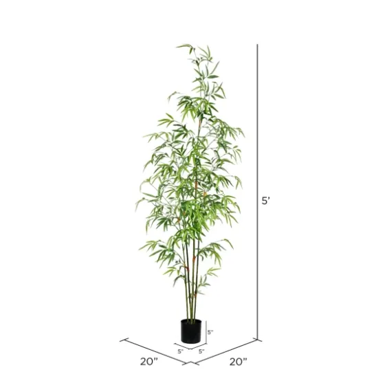 Potted Bamboo Tree, 5 Ft.-Kirkland's Home Outlet