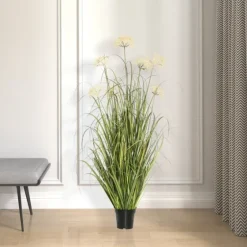 Potted Flowering Grass, 36 In.-Kirkland's Home Clearance