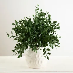 Potted Greenery Mix Arrangement, 15 In.-Kirkland's Home Store