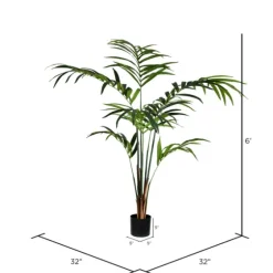 Potted Kentia Palm Tree, 6 Ft.-Kirkland's Home Store
