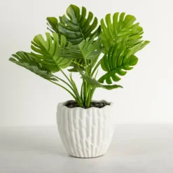 Potted Palm Leaves Arrangement-Kirkland's Home Clearance