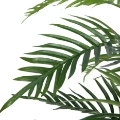 Potted Small Leaf Fern Palm Plant, 35 In.-Kirkland's Home Fashion