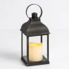 Pre-Lit Antique Bronze Ring Led Lantern-Kirkland's Home Discount