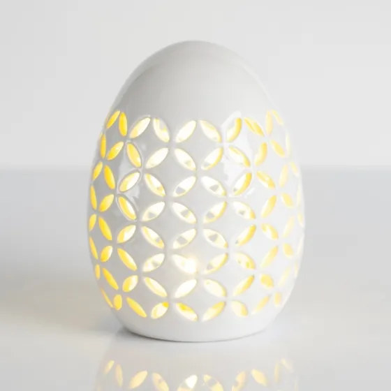 Pre-Lit Ceramic Egg Lantern-Kirkland's Home Best