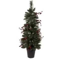 Pre-Lit 4-Pc. Outdoor Christmas Greenery Set-Kirkland's Home Cheap
