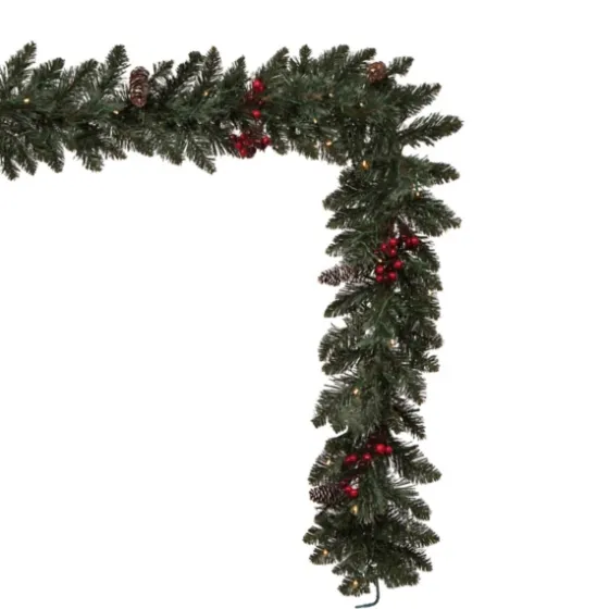 Pre-Lit 4-Pc. Outdoor Christmas Greenery Set-Kirkland's Home Cheap