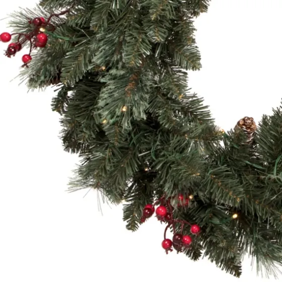 Pre-Lit 4-Pc. Outdoor Christmas Greenery Set-Kirkland's Home Cheap
